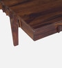 Avilys Sheesham Wood Nesting Coffee Table Set in Provincial Teak Finish With 4 Stools