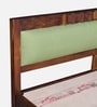 Avilys Sheesham Wood Queen Size Bed In Provincial Teak Finish
