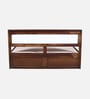 Avilys Sheesham Wood Queen Size Bed In Provincial Teak Finish With Box Storage