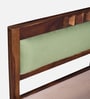 Avilys Sheesham Wood Queen Size Bed In Provincial Teak Finish With Box Storage