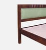 Avilys Sheesham Wood Single Bed In Provincial Teak Finish