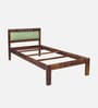 Avilys Sheesham Wood Single Bed In Provincial Teak Finish