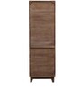 Avilys Solid Wood 1 Door Wardrobe in Provincial Teak Finish