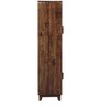 Avilys Solid Wood 1 Door Wardrobe in Provincial Teak Finish