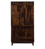 Avilys Sheesham Wood 2 Door Wardrobe In Provincial Teak