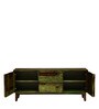 Avilys Solid Wood Sideboard in Spring Green Finish