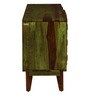 Avilys Solid Wood Sideboard in Spring Green Finish