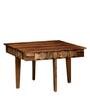 Avilys Solid Wood Nesting Coffee Table Set In Rustic Teak Finish