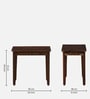 Avilys Sheesham Wood Nest Of Tables In Provincial Teak Finish