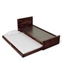 Avilys Sheesham Wood Single Bed With Trundle In Provincial Teak Finish
