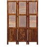 Avilys Sheesham Wood Room Divider in Brown Colour