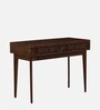 Avilys Sheesham Wood Writing Table In Provincial Teak Finish With 2 Drawers