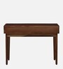Avilys Sheesham Wood Writing Table In Provincial Teak Finish With 2 Drawers