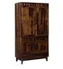 Avilys Sheesham Wood 2 Door Wardrobe In Provincial Teak