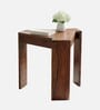 Avina Side Table In Natural Teak Finish