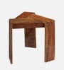 Avina Side Table In Natural Teak Finish