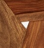 Avina Side Table In Natural Teak Finish