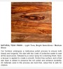 Avina Side Tables In Natural Teak Finish
