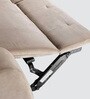 Avion Fabric Motorized  1 Seater Recliner In Beige Colour