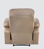 Avion Fabric Motorized  1 Seater Recliner In Beige Colour