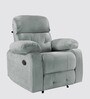 Avion Fabric Motorized  1 Seater Recliner In Grey Colour