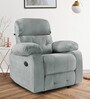 Avion Fabric Motorized  1 Seater Recliner In Grey Colour