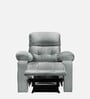 Avion Fabric Manual 1 Seater Recliner In Grey Colour
