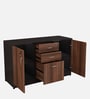 Avior File Cabinet in Dark Acazia & Wenge Colour
