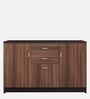 Avior File Cabinet in Dark Acazia & Wenge Colour