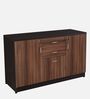 Avior File Cabinet in Dark Acazia & Wenge Colour