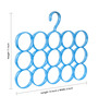 AVMART 15 Hole Slot Rope Hook Holder Hook Scarf Wrap Shawl Luggage Hanger