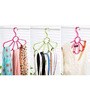 AVMART Cute 5 Holes Flower Shape Circle Clothes Hanger