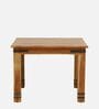 Avyanna Solid Wood 4 Seater Dining Table In Natural Finish