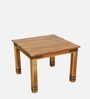 Avyanna Solid Wood 4 Seater Dining Table In Natural Finish