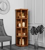 Avyanna Solid Wood Corner Shelf In Natural Finish