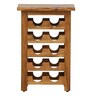 Avyanna Solid Wood Bar Cabinet In Natural Finish