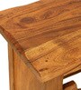 Avyanna Solid Wood Bar Cabinet In Natural Finish