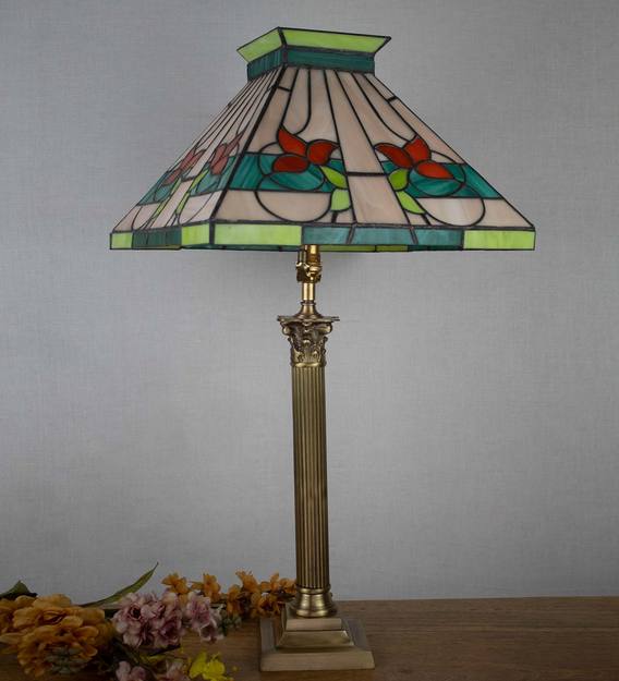 antique gold lamp base