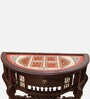 Awadh-Ii Solid Wood Console Table in Walnut Colour