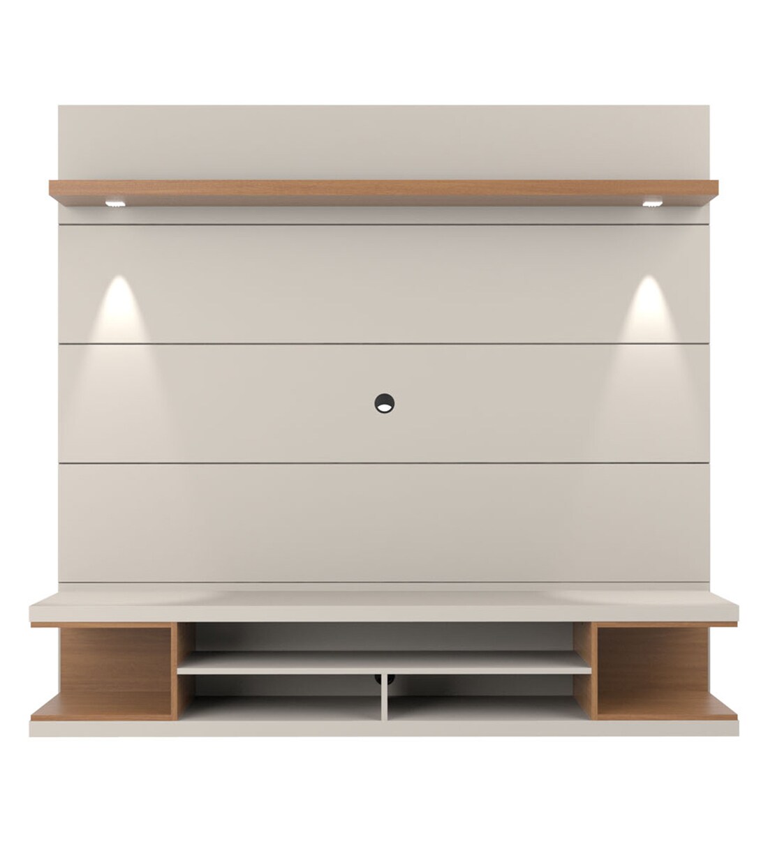 Buy Axel TV Unit in Natural & OffWhite Finish by Colibri Online TV