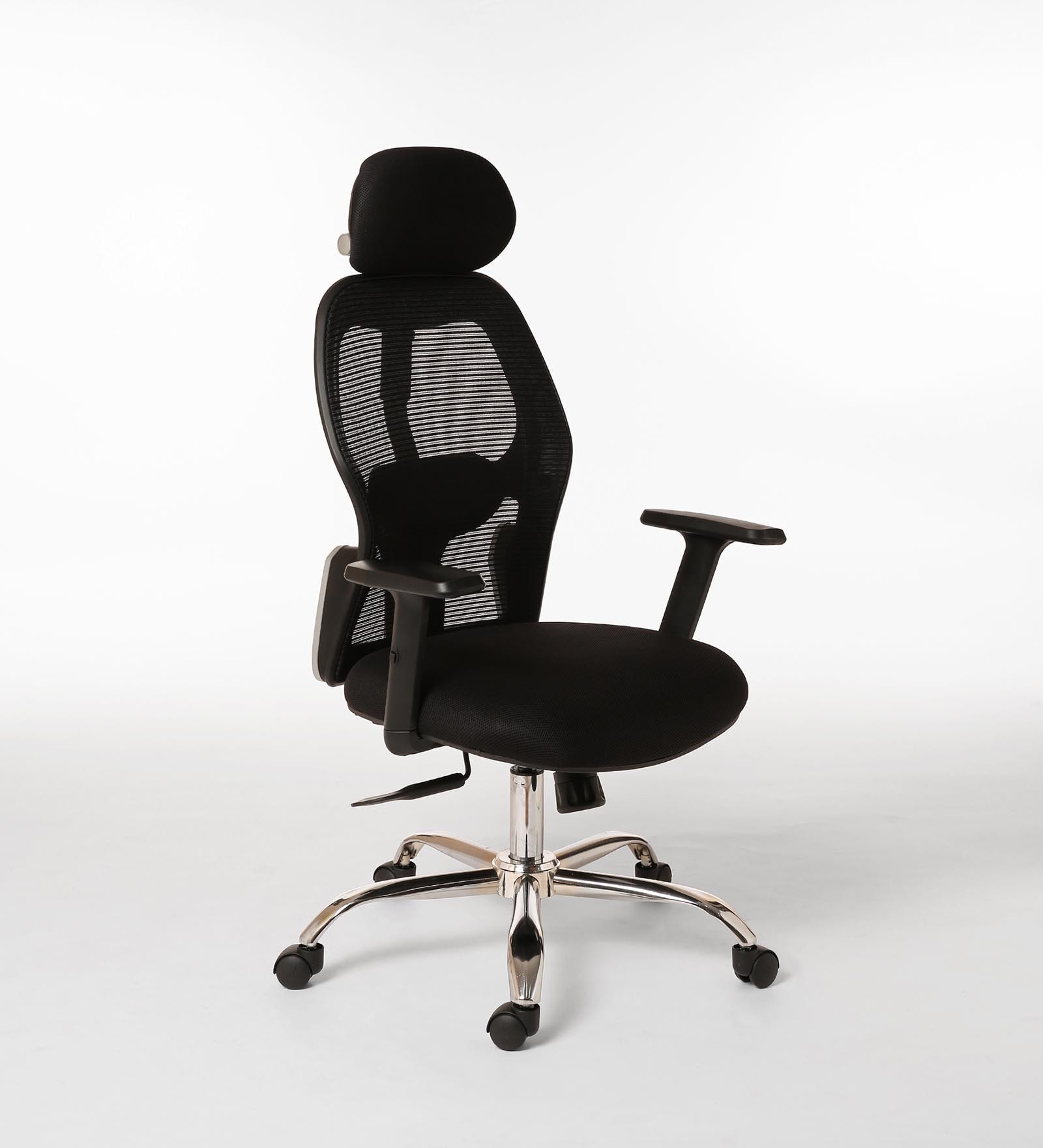Buy Axis High Back Ergonomic Chair in Black Colour at 17 OFF by Star