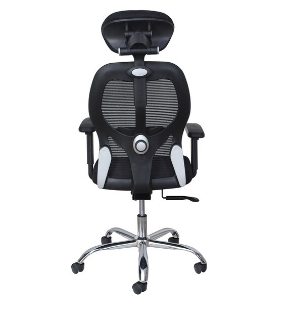 Buy Axis High Back Ergonomic Chair in Black Colour by Star India Online