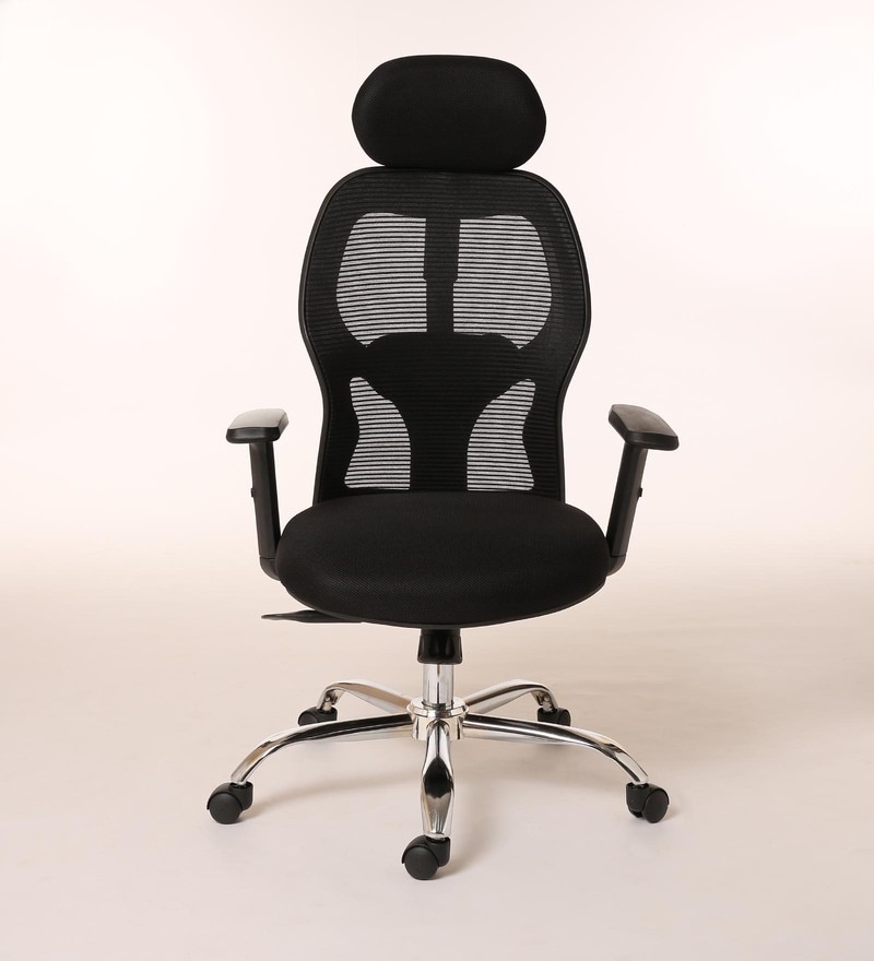 axis high back ergonomic chair in black colour