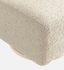 Axel Pouffe In Ivory Colour