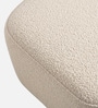 Axel Pouffe In Ivory Colour