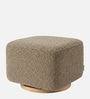 Axel Pouffe In Taupe Colour