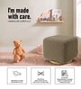 Axel Pouffe In Taupe Colour