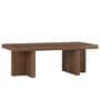 Axel Solid Wood Coffee Table In Brown Finish
