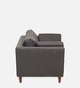 Axton Fabric 1 Seater Sofa in Grey Colour