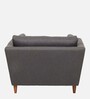 Axton Fabric 1 Seater Sofa in Grey Colour
